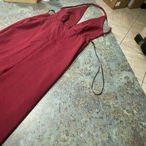 Red forever 21 Slit maxi . New with tags